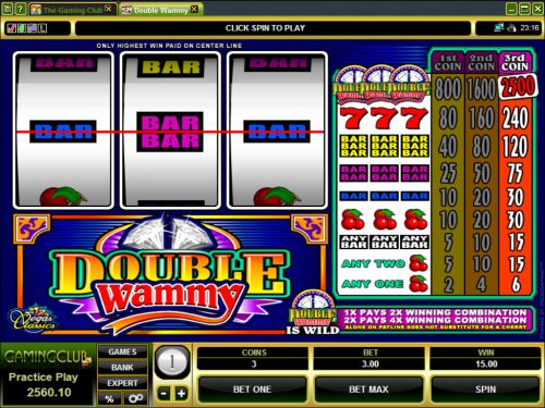 double wammy microgaming classic slot