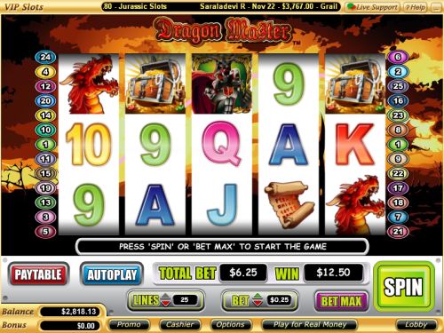 dragon master video slot