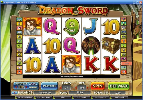 dragon sword video slot