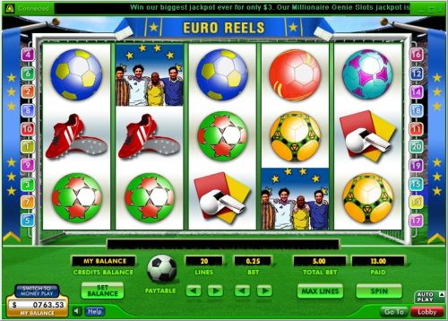 euro reels video slot