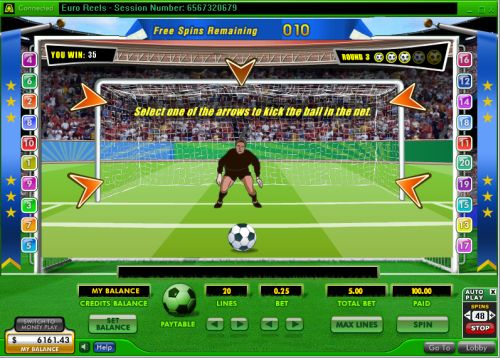 euro reels casino game