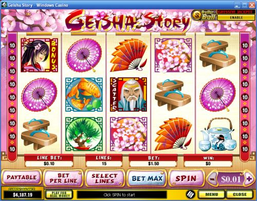 geisha story video slot