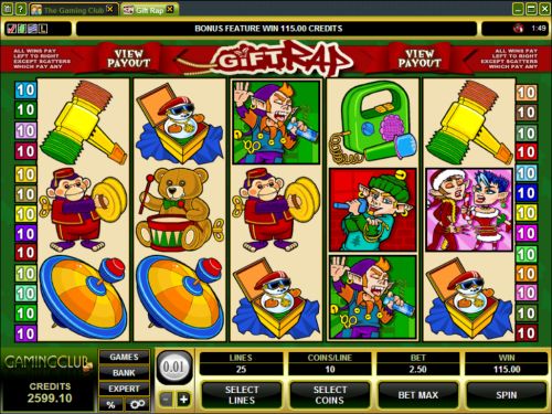 gift rap video slot