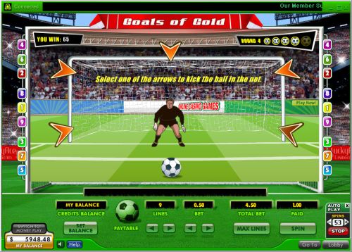 goals of gold video slot