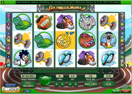 gold medal mania slot