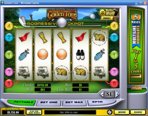 golden tour video slot