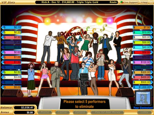 karaoke flash game