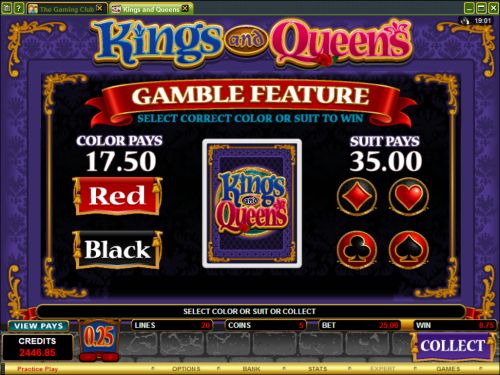 kings and queens casino flash game