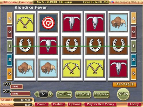 klondike fever video slot