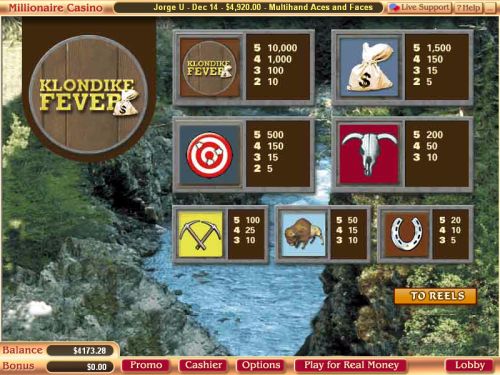 klondike casino game