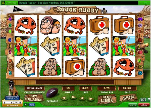 rough rugby video slot