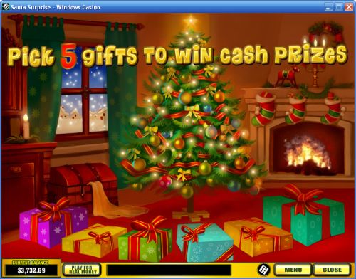 santa flash game play