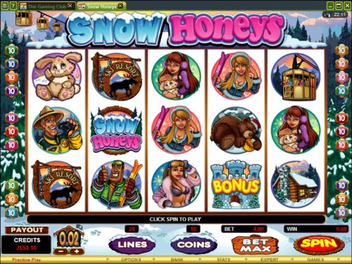 snow honeys video slot