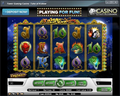 tales of krakow video slot