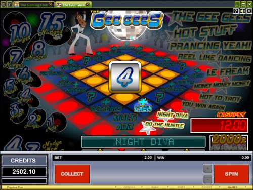 gee gees casino game