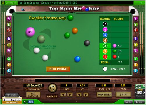 snooker casino game