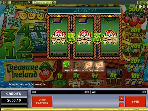 treasure island microgaming