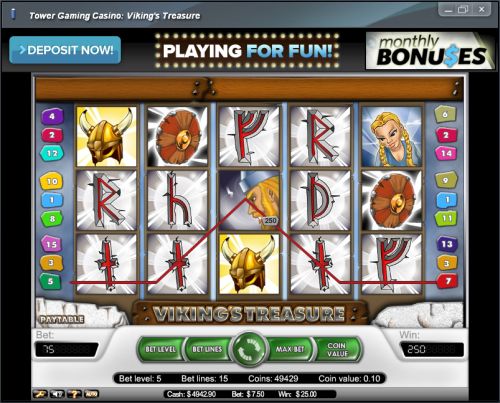 vikings treasure slot