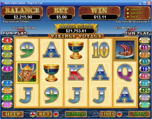 vikings voyage video slot