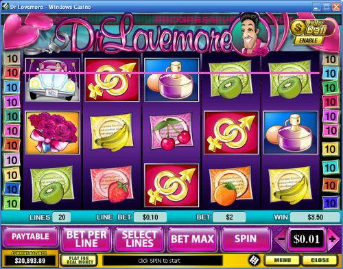 dr lovemore playtech slot