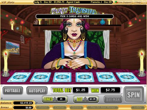 tarot flash game