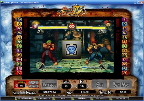 street fighter 4 casino flash game