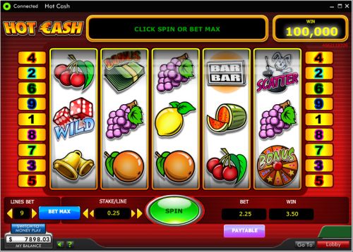 hot cash slot