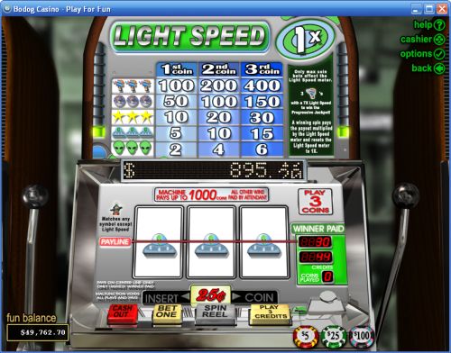 light speed classic slot