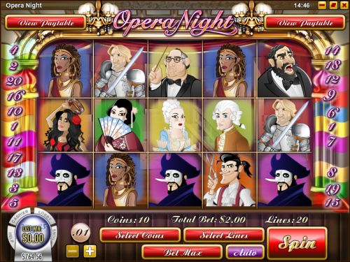 opera night flash game