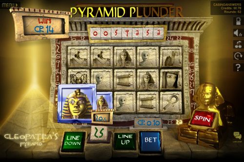 pyramid plunder slot