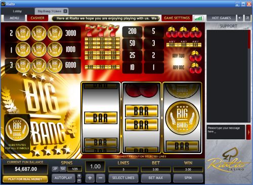 big bang slot