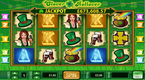 clover rollover video slot