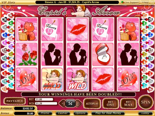 cupids arrow video slot