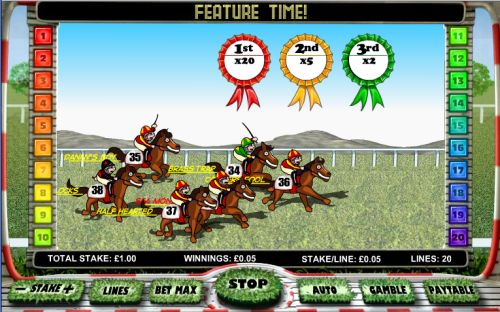 day at the races flash game