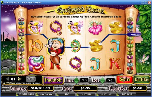 enchanted beans slot