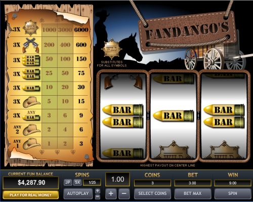 fandangos classic slot