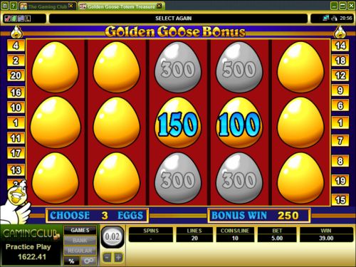 golden goose video slot