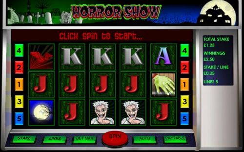 horror show slot