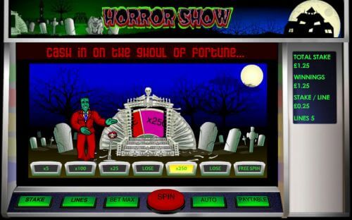 horror show slot