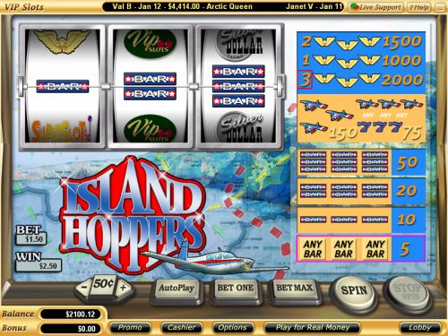 island hoppers video slot