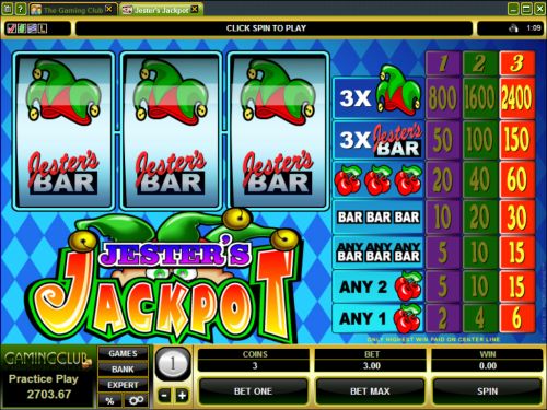 jesters jackpot classic slot