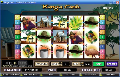 kanga cash slot