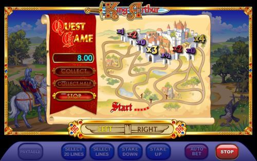 king arthur slot