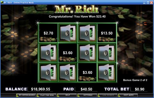 mr rich video slot