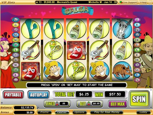 salsa video slot