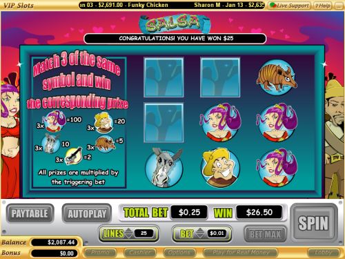 salsa casino game