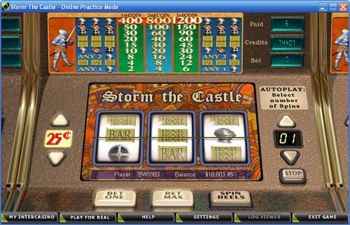 storm the castle classic slot