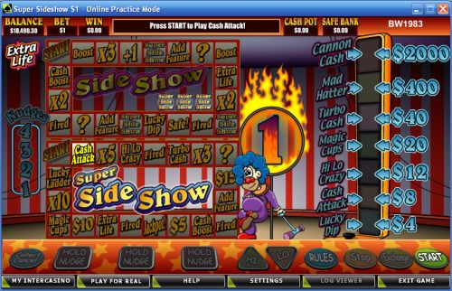 super sideshow slot