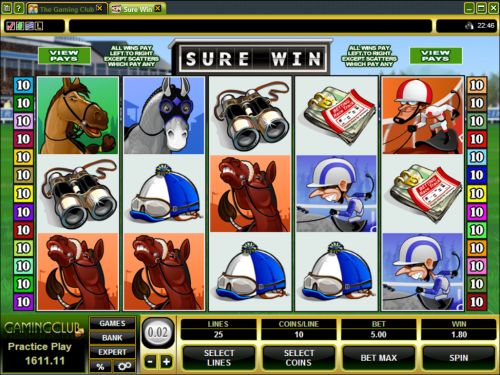 sure win video slot