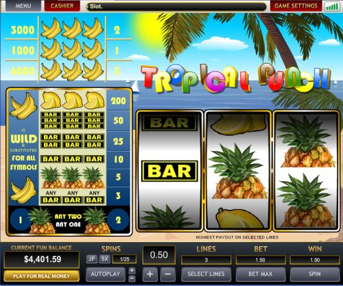 tropical punch slot